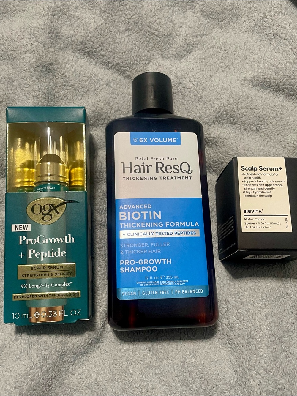 Advanced Biotin Pro-Growth Shampoo - Blue -